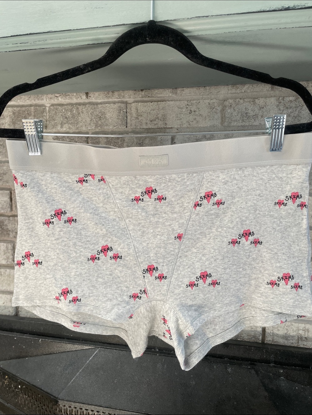 SKIMS Cotton Rib Tank and Short Set - Picture 11 of 14